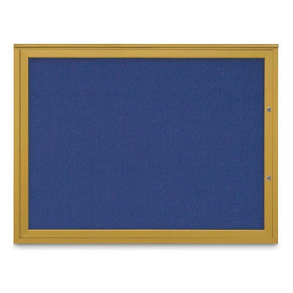 Corkboard, Cobalt Accent/Gold, 48