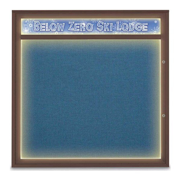 Corkboard, Ultramarine/Bronze, 48