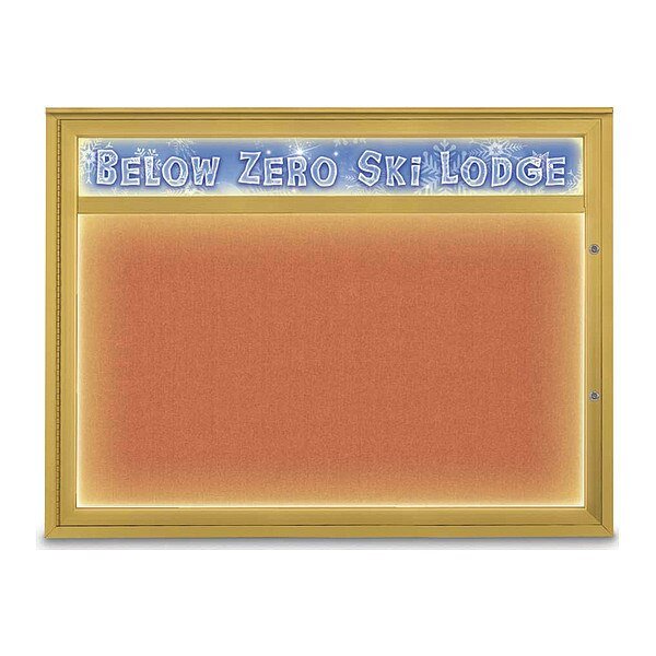 Corkboard, Apricot/Gold, 48