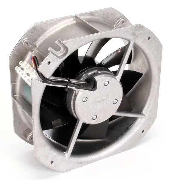 Axial Fan, Square, 24V DC, 642 cfm, 8 7/8 in W., Ebm-Papst, Mfr#: W1G200-HH77-52