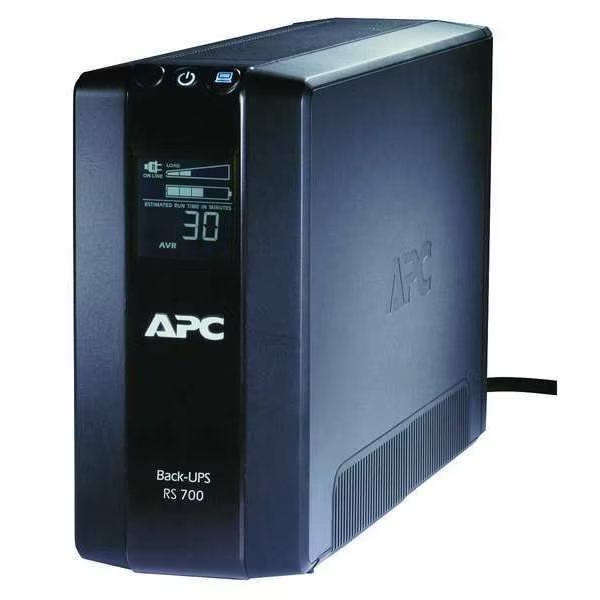 UPS System, 700VA, 6 Outlets, Floor, Out: 120V AC , In:120V AC, Apc, Mfr#: BR700G