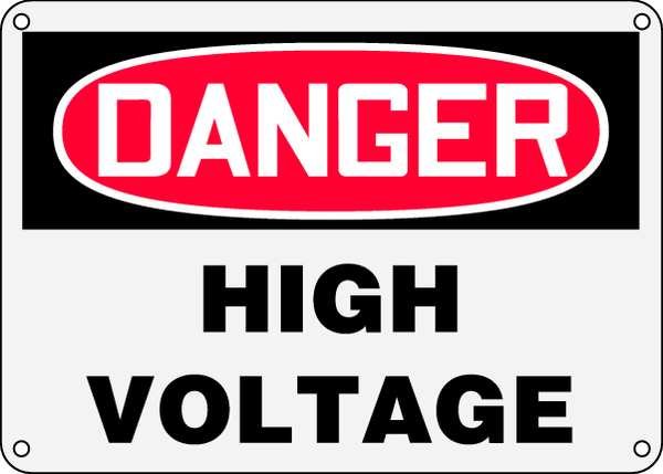 Danger Sign, 10X14