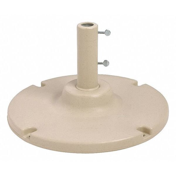 35lb Table Umbrella Base, Sandstone, Grosfillex, Mfr#: US600666