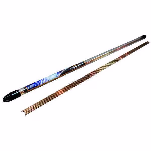 TIG Welding Rod, ER80S, 1/16, 1 lb, Hobart Filler Metals, Mfr#: S301818-G17