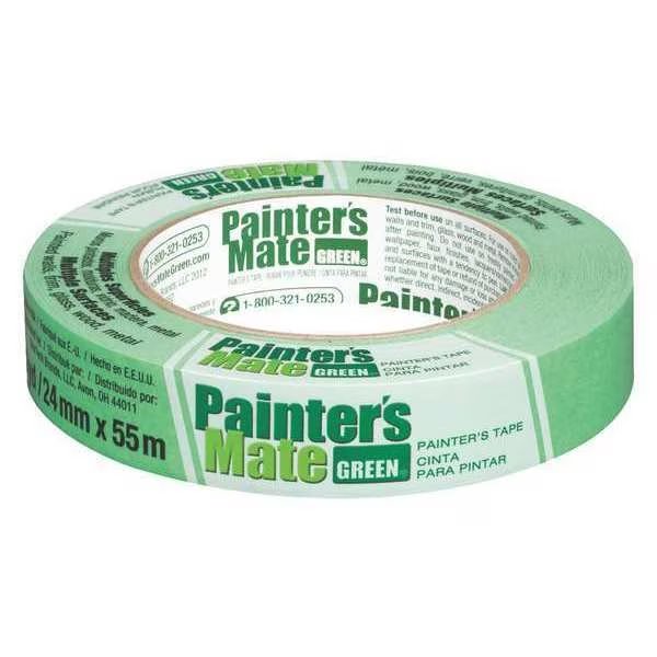 Masking Tape, Green, 24mm x 55m, SHURTAPE, Mfr# CP 150