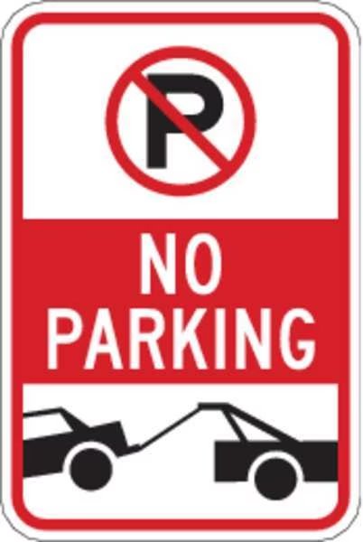 No Parking Sign, 18