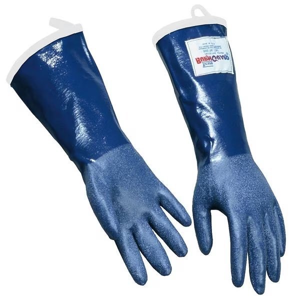 Steam Resistant Gloves, Blue, M, Rubber, PR, DAYMARK, Mfr# 92203