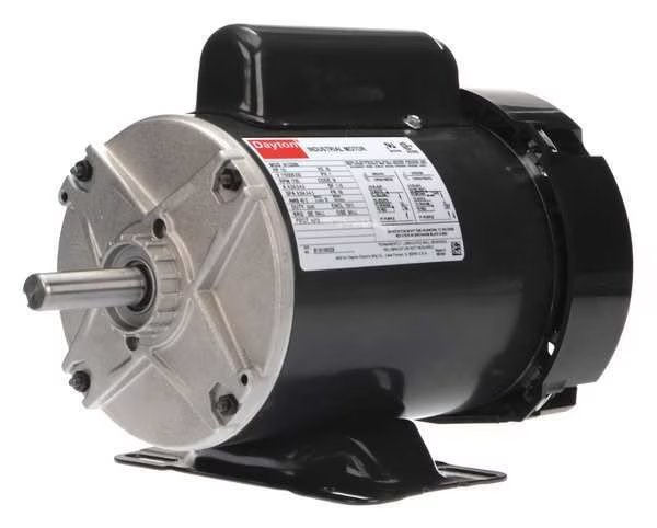 Capacitor-Start General Purpose Motor, 1/2 HP, 115/208-230V AC Voltage, 56 Frame, DAYTON, Mfr# 6K122