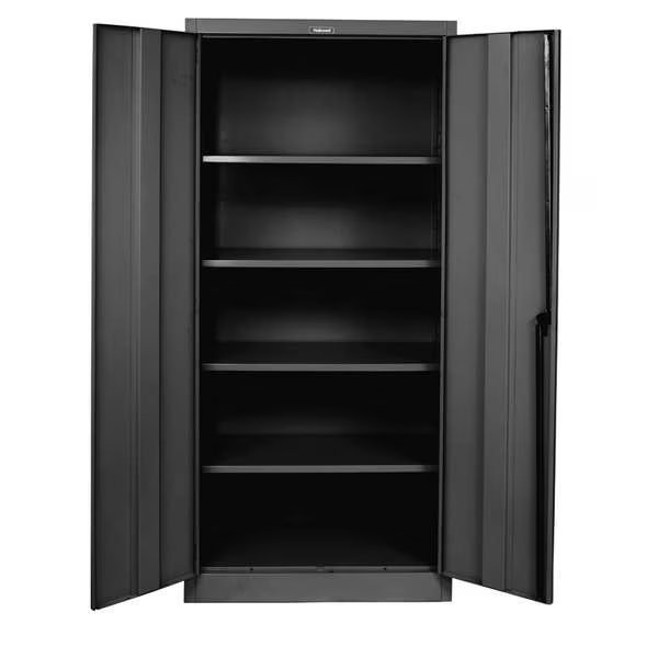 20 ga. ga. Steel Storage Cabinet, 36 in W, 78 in H, Stationary, HALLOWELL, Mfr# 815S24ME