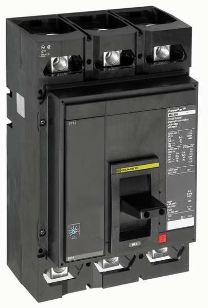 Molded Case Circuit Breaker, MJL Series, 600A, 2 Pole, 600V AC, 100kA at 240V AC, Square D, Mfr#: MJL26600