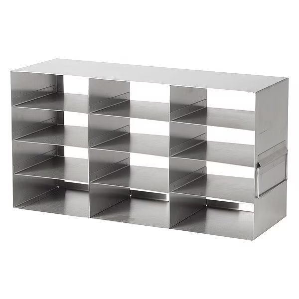 Freezer Rack, Cryo-Boxes, 5-1/2 In H, 2.0mL, HEATHROW SCIENTIFIC, Mfr# HS2862HA