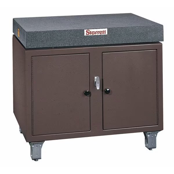 Cabinet Plate Stand, Stationary, 36 x48 In, Starrett, Mfr#: 81513