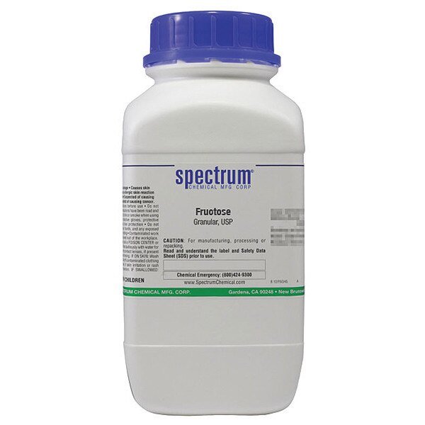 Fructose, Grnlr, USP, 2.5kg, Spectrum, Mfr#: FR106-2.5KG