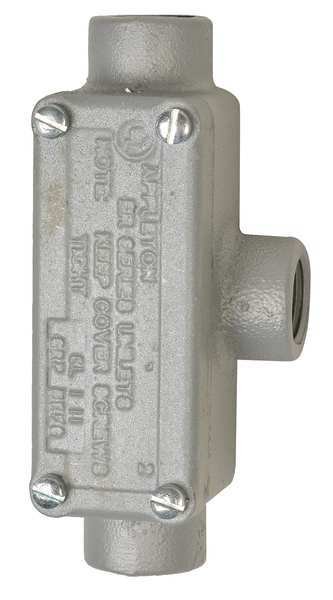 Conduit Outlet Body w/Cover, Iron, TB, APPLETON ELECTRIC, Mfr# ERTB75