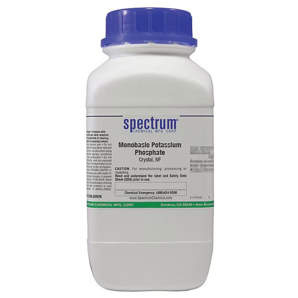 Mnbsc K Phspht, Crstl, NF, 2.5kg, Spectrum, Mfr#: PO200-2.5KG