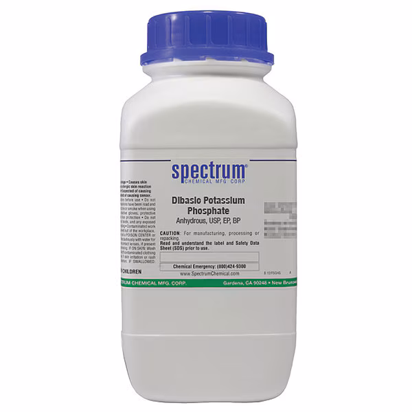 Dibasic K Phspht, Anhdrs, USP, EP, BP, 2.5kg