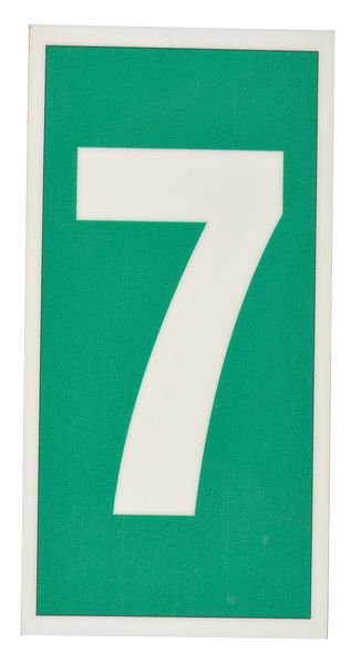 IMO Safety Sign, Number = 7, 3