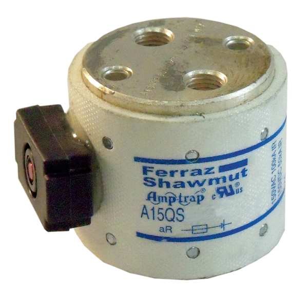 Semiconductor Fuse, Fast Acting, 3,000 A, A15QS Series, 150V AC, 150V DC, 1-7/8