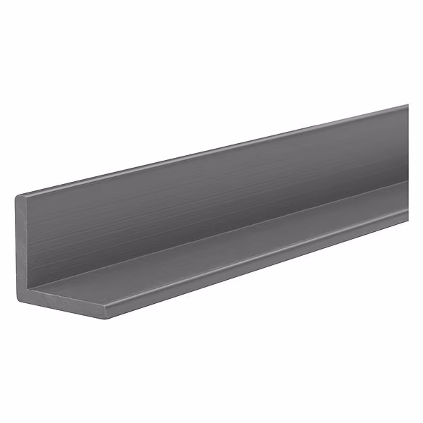 Gray PVC Type 1 Angle Stock, 6 ft L, 0.08 in T, 7,200 psi, EnjoyTool Select, Mfr#: BULK-PA-PVC-2