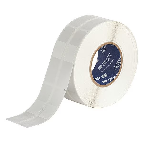 Rotating Wire Label, Translucent/White, Brady, Mfr#: THTRO-296-427-1.5