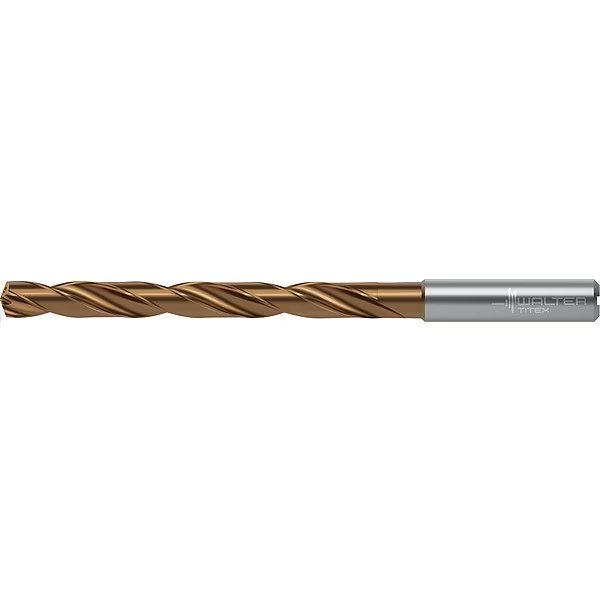 Jobber Length Drill Bit, 139.00 mm L, 7377904, WALTER TITEX, Mfr# 7377904