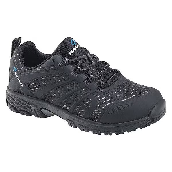Athletic Shoe, M, 10, Black, PR, NAUTILUS SAFETY FOOTWEAR, Mfr# N1911-M