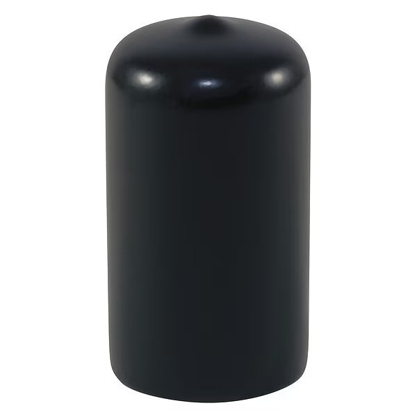 High Temp Vinyl Caps, Black Vinyl, Caplugs High Temp Black 1000 PK, Caplugs, Mfr#: HVC-875-24 C531C21B