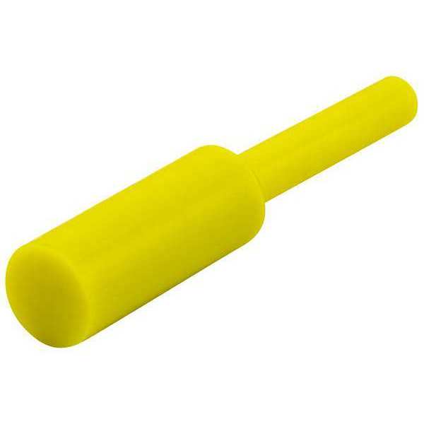 Ultrabake Silicone Pull Plug, Yellow, Silicone - Ultrabake 100 PK, Caplugs, Mfr#: SPP100LS SH-51508
