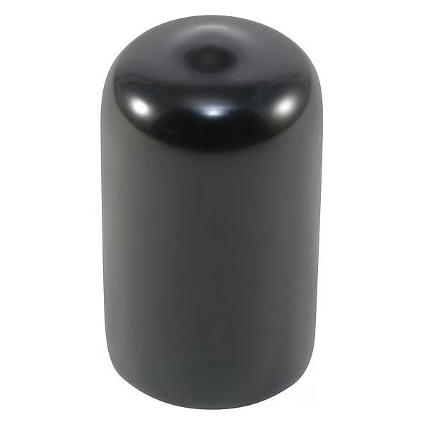 Vinyl Cap, Black Vinyl, Caplugs Standard Black 2000 PK, Caplugs, Mfr#: VC-610-16 AL39A11A
