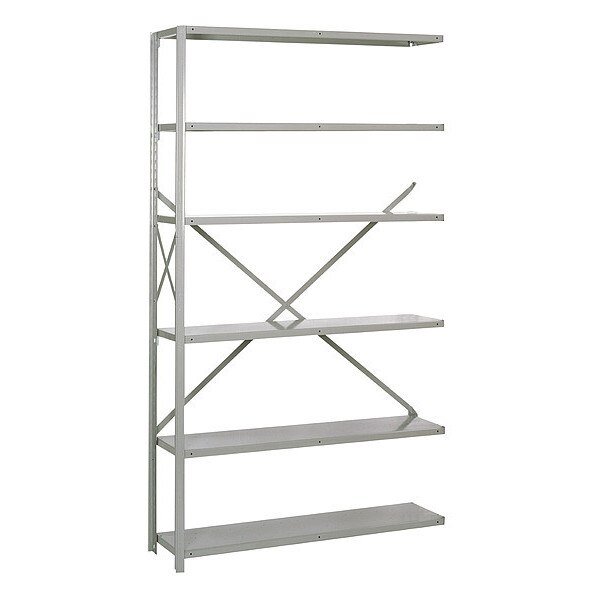 Steel, Clip Adjustable Shelving, LYON, Mfr# DD8347X