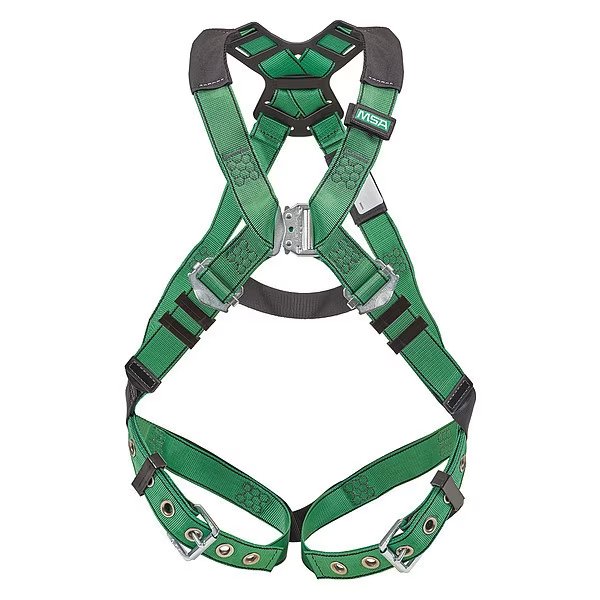 Harness, Racing Style, XL, Green, MSA SAFETY, Mfr# 10206059