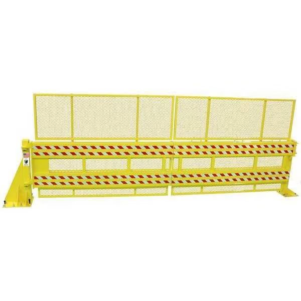 Safety Gate, Manual, Steel, 19 ft Gate W, DEFENDER GATE, Mfr# DGXL-16-SG-RH