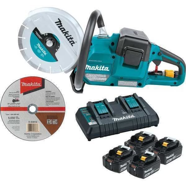 Brushless Cordless Power Cutter Kit, 9, Makita, Mfr#: XEC01PT1