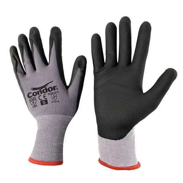 VF, Coated Gloves, Nylon, M, 60WF88, PR, CONDOR, Mfr# 60WF80
