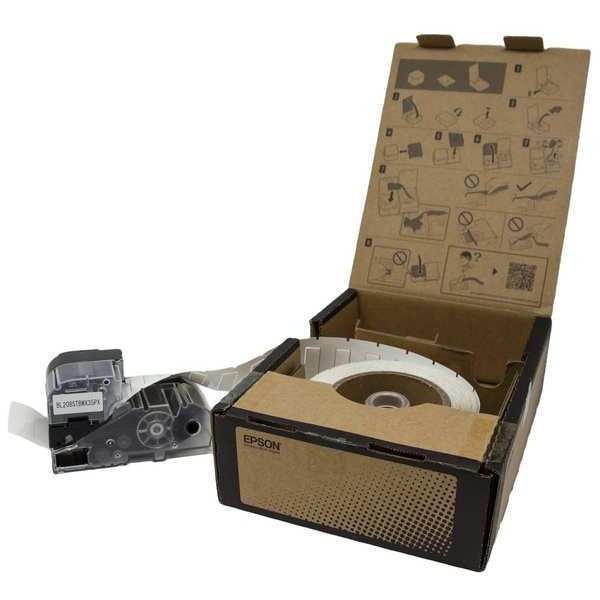 Precut Label Roll, Thermal-Transfer, EPSON, Mfr# BL208STBWX35PX