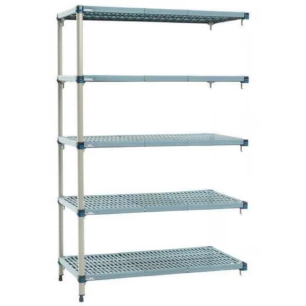 Shelf Plastic Industrial Shelving (5), Metro, Mfr#: 5AQ567G3