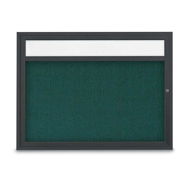 Corkboard, Drk Spruce/Blck, 48