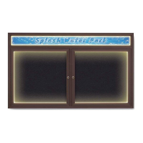 Corkboard, Rubber Backing/Bronze, 60
