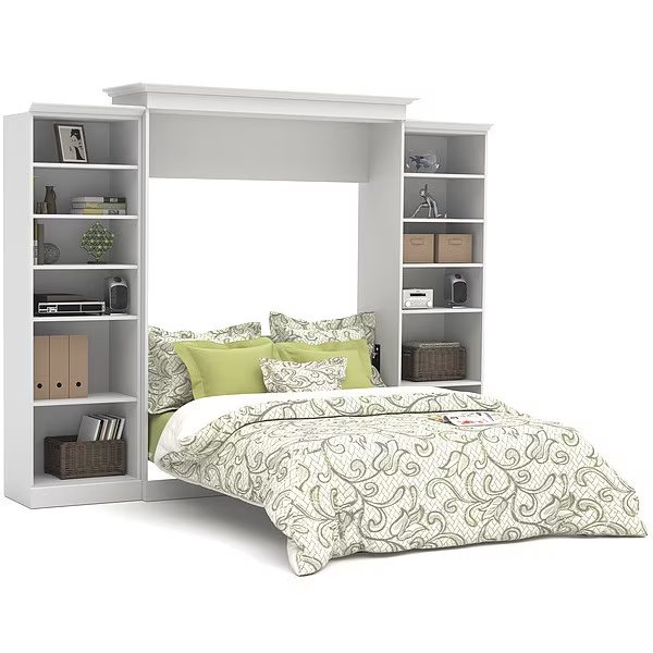 Queen Wall Bed Kit, White, 115