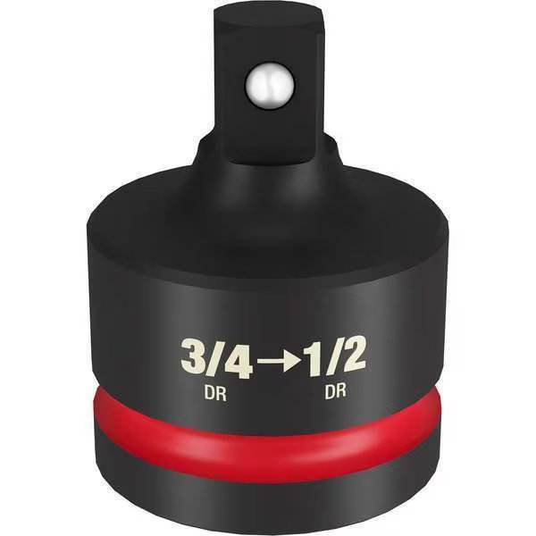 SHOCKWAVE Impact Duty 3/4 in. Drive to 1/2 in. Drive Reducer, Milwaukee Tool, Mfr#: 49-66-6728