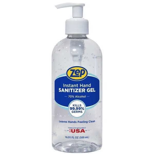 Instant Hand Sanitizer Gel, PK12, Zep, Mfr#: 355801