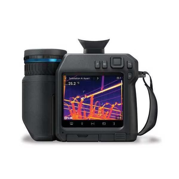 Infrared Camera, Less Than50 mK at 30 Degrees C (14 Degrees  lens), Auto, Manual Focus, Flir, Mfr#: FLIR T865-14