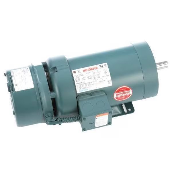 3-Phase Brake Motor, 1 1/2 HP, 145TC Frame, 230/460V AC Voltage, 1,750 Nameplate RPM, Leeson, Mfr#: 122249.00