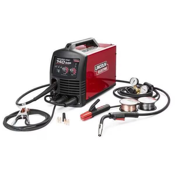 Multiprocess Welder, Power MIG 140MP, Single-Phase, 120V AC, Lincoln Electric, Mfr#: K4498-1
