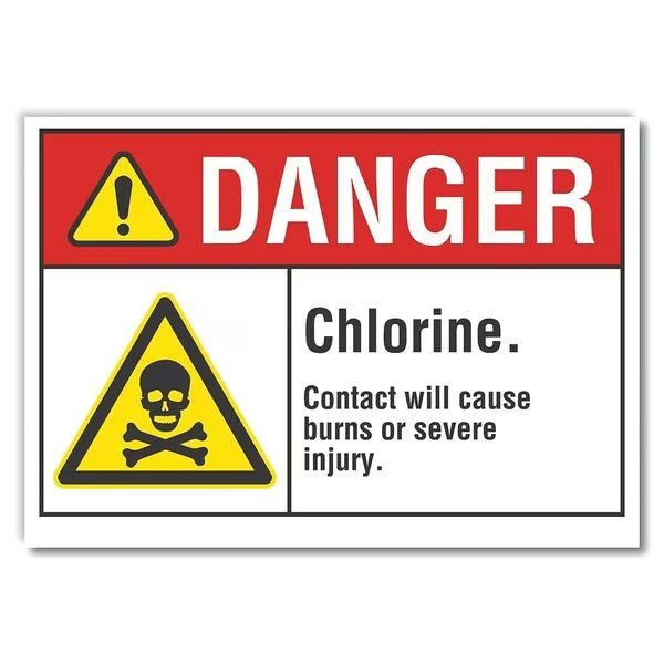 Danger Sign, 10 in H, 14 in W, Non-PVC Polymer, Horizontal Rectangle, English, LCU4-0038-ED_14x10, Lyle, Mfr#: LCU4-0038-ED_14x10