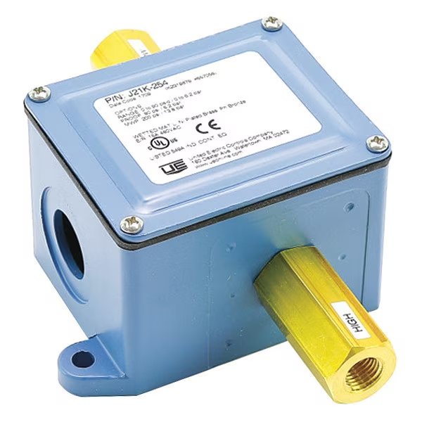 Pressure Switch, United Electric, Mfr#: J21K-254