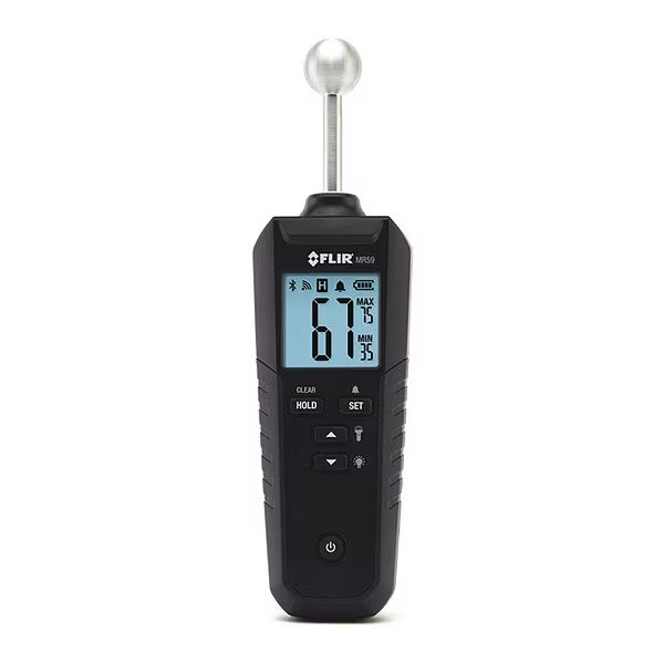 Ball Probe Moisture Meter w/Bluetooth, Flir, Mfr#: MR59