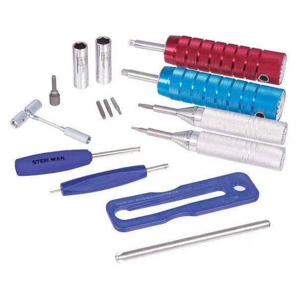 TPMS Master Tool Set, 13 pcs., Steelman, Mfr#: 98032
