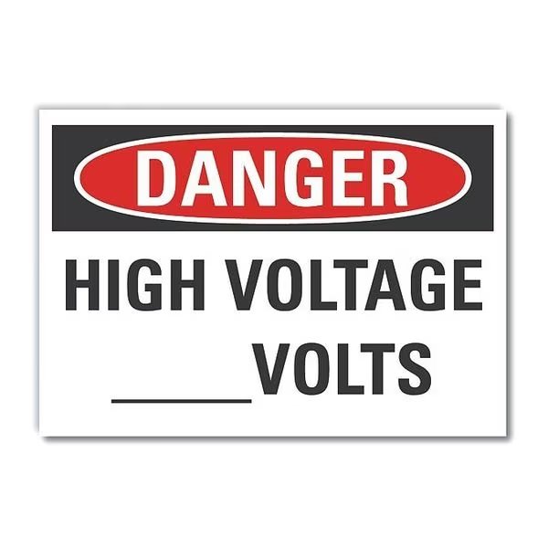 Decal Danger High, 14
