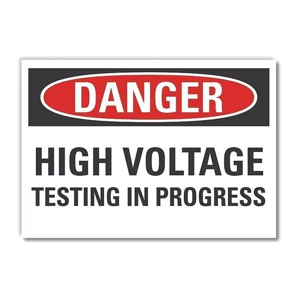 Decal Danger High Voltage, 14